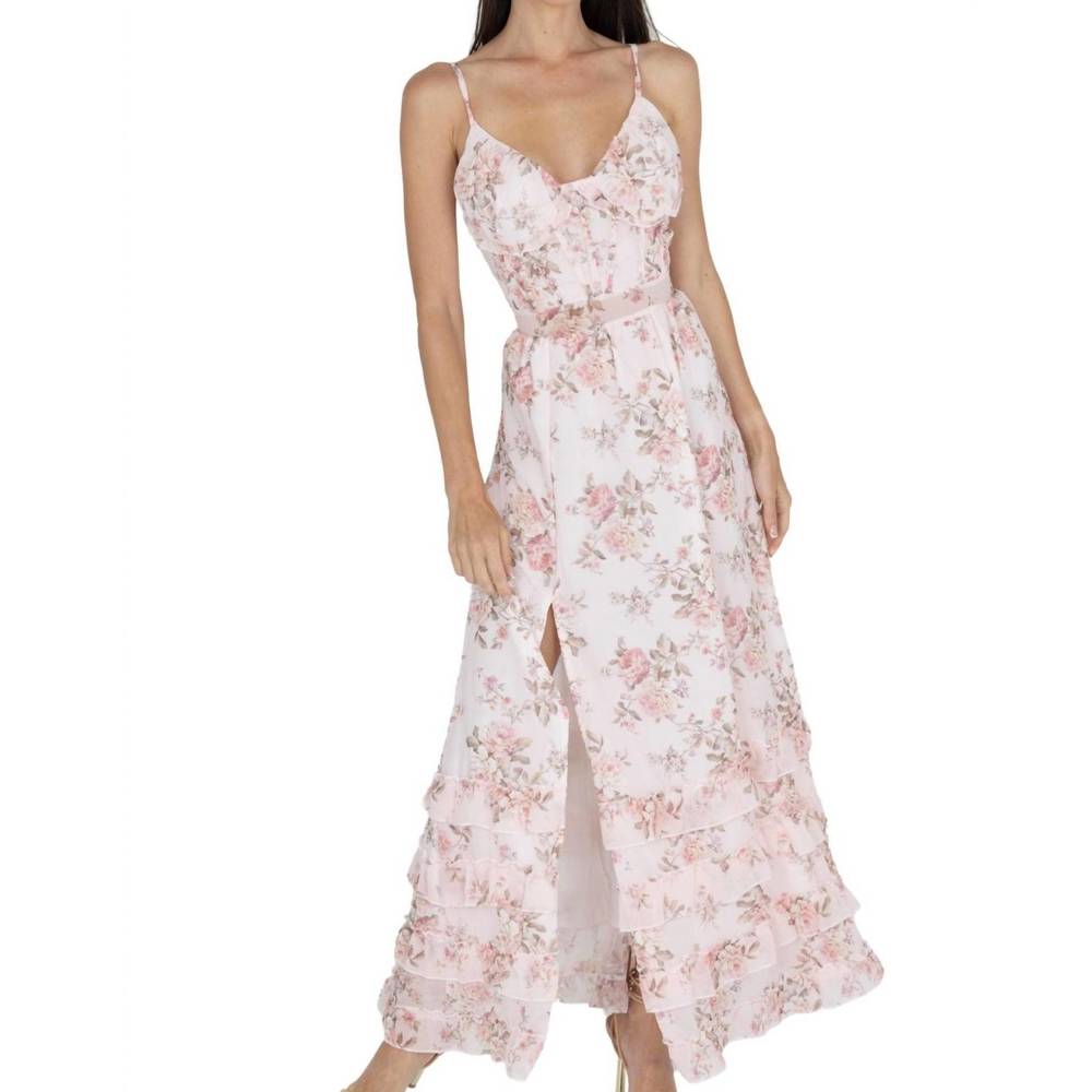 NEW AKALIA hailey carmen dress in pink